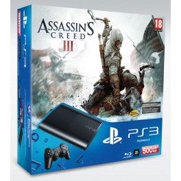Consola PS3 Slim 500Gb + Assassins Creed 3