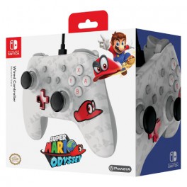 Mando con Cable Super Mario Odyssey Cappy - Switch