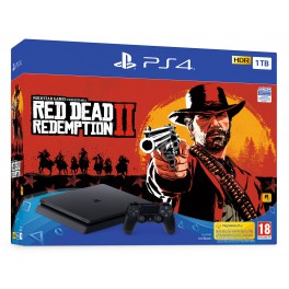 Consola PS4 Slim 1TB + Red Dead Redemption 2