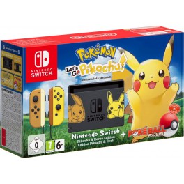 Consola Switch Let's Go Pikachu + Poke Ball+