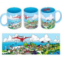 Taza Dr. Slump Penguin Village