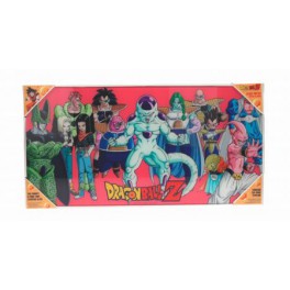 Poster Vidrio Dragon Ball Z Villanos 60x30