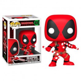 Figura POP Marvel Navidad 400 Deadpool