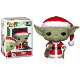 Figura POP Star Wars Navidad 277 Santa Yoda