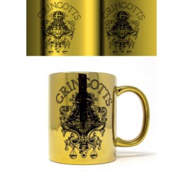 Taza Harry Potter Metallic Gringotts