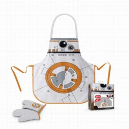 Set Delantal y Manopla Star Wars BB-8