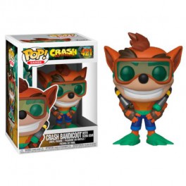 Figura POP Crash Bandicoot 421 Crash w/Scuba Gear