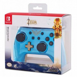 Mando Wired Controller Zelda Edition Chrome Blue