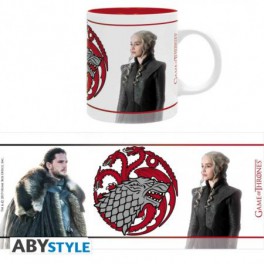 Taza Juego de Tronos Jon & Daenerys