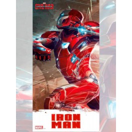 Poster Vidrio Civil War Iron Man 30x60