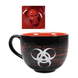 Taza 3D Calavera oculta Resident Evil