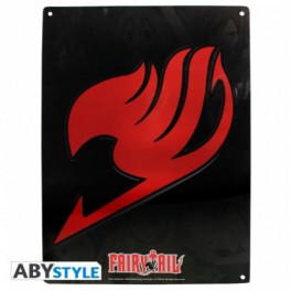 Placa de Metal Fairy Tail Emblem 28x38