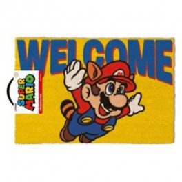 Felpudo Super Mario Welcome 40x60