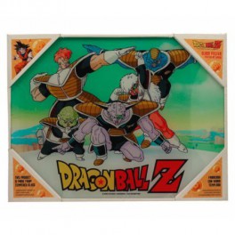 Poster Vidrio Dragon Ball Z Fuerzas Esp. 40x30