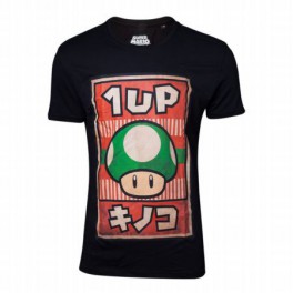 Camiseta Super Mario 1 UP - S