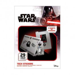 Set de pegatinas Star Wars Tech Sticker Force