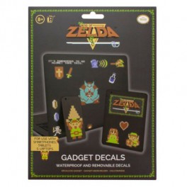 Set de pegatinas The Legend of Zelda 8 Bits