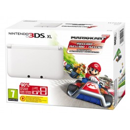 Consola 3DS XL Blanca + Mario Kart 7