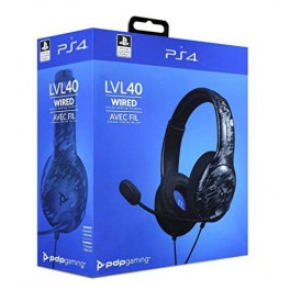 Auriculares Wired Stereo Gaming LVL40 Camo - PS4