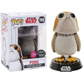 Figura POP Star Wars 198 Porg Flocked Exclusive