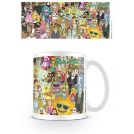 Taza Rick & Morty Characters 320ml