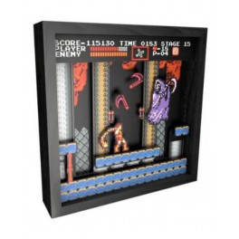 Cuadro Pixel Frames Castlevania NES 15x15