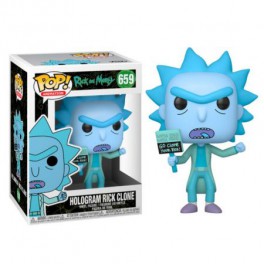 Figura POP Rick & Morty 659 Hologram Rick Clon