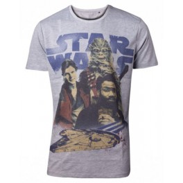 Camiseta Star Wars Han Solo 3 Is A Crowd - XL