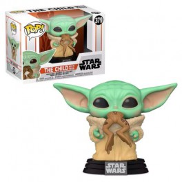 Figura POP The Mandalorian 379 The Child with Frog