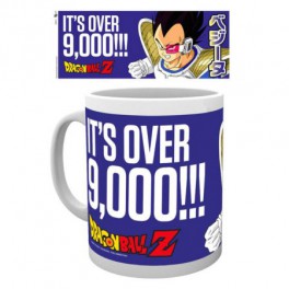 Taza Dragon Ball Z Vegeta It's Over 9000