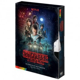 Libreta Premium A5 Stranger Things Season 1 VHS