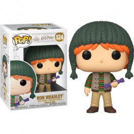 Figura POP Harry Potter 124 Ron Weasley Navidad