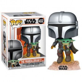 Figura POP The Mandalorian 402 Mandalorian w/Child