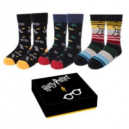 Pack 3 Calcetines Harry Potter 40-46
