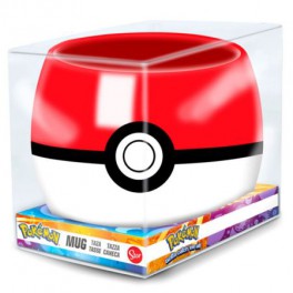 Taza 3D Pokémon Pokeball