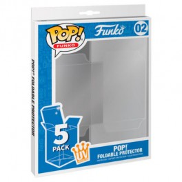 Pack 5 cajas protectoras Funko POP