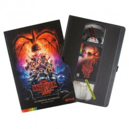 Libreta Premium A5 Stranger Things Season 2 VHS