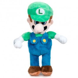Peluche Super Mario Bros Luigi 30cm