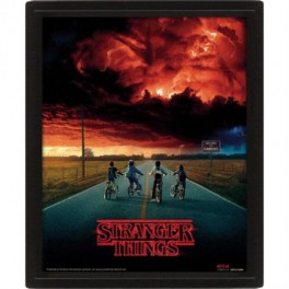 Cuadro 3D Mind Flayer Stranger Things