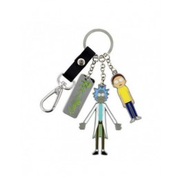 Llavero Charm Metal Rick & Morty