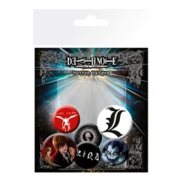 Set de chapas Death Note