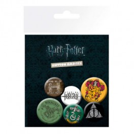 Set de chapas Harry Potter