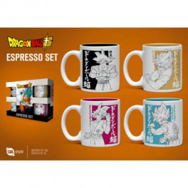 Set de tazas Espresso Dragon Ball Super