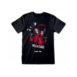 Camiseta La Casa de Papel Bella Ciao - XS