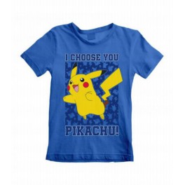 Camiseta Infantil Pokémon I Choose You - T5