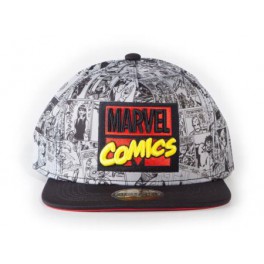 Gorra Snapback Marvel Comics Logo