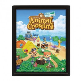 Cuadro 3D Animal Crossing New Horizons