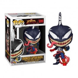 Figura POP Marvel Max Venom 599 Captain Marvel