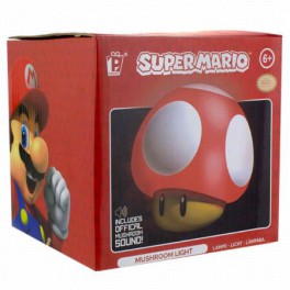 Lámpara Super Mario Mushroom