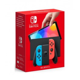 Consola Switch OLED Azul/Rojo + Mario Rabbids